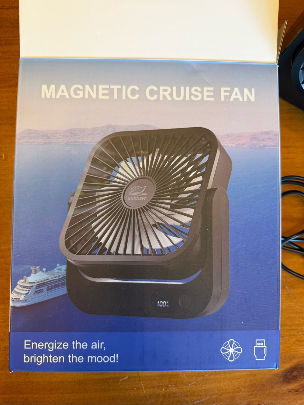 Magnetic Cruise Fan - Black